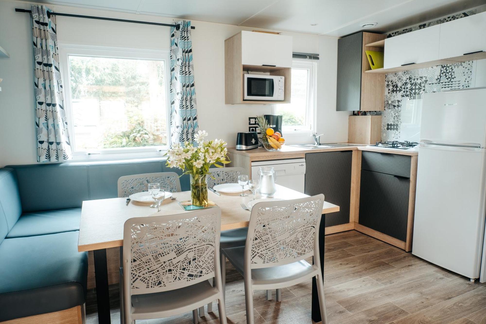 Mobil-Home Xxl 4 Chambres - Camping La Colline 비르통 외부 사진